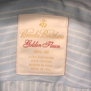 brooks brothers Golden Fleece shirt button up